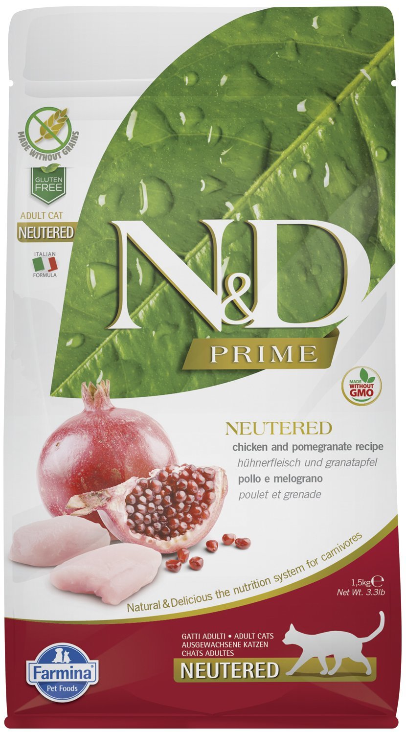 N&D Cat Adult Chicken & Pomegranate Neutered Grain Free - zoom