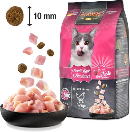 Leonardo Light baromfihúsban gazdag szárazeledel