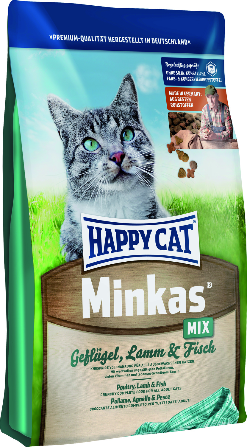 Happy Cat Minkas Perfect Mix - Geflügel, Lamm & Fisch - zoom