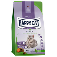 Happy Cat Senior Weide-Lamm - Bárányhúsos táp idős macskáknak