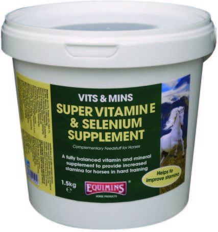 Equimins Super Vitamin E & Selenium lovaknak
