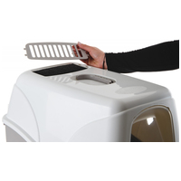 MPS Buffy fedett macskatoalett szénszűrővel #14