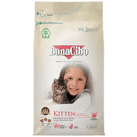 Bonacibo Kitten Cat Chicken with Anchovy & Rice #1