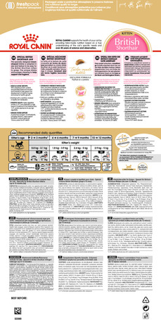 Royal Canin British Shorthair Kitten - Brit rövidszőrű kölyök macska száraz táp