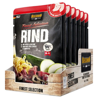 Belcando pliculeț cu carne de vită, tăiței de casă și dovlecei