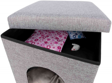 Trixie Alois Cave - Macskabújó tárolóhellyel