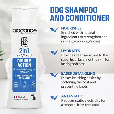 Biogance 2in1 sampon és balzsam egyben kutyáknak