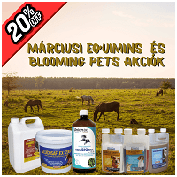 💪Márciusban is támogatjuk kedvenceid vitalitását – újabb Equimins és Blooming Pets termékek 20% kedvezménnyel