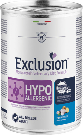 Exclusion Hypoallergenic Fish & Potat All Breeds