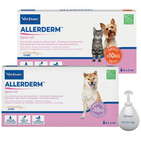 Virbac Allerderm spot-on bőrbetegségek kiegészítő kezelésére Virbac Allerderm spot-on bőrbetegségek kiegészítő kezelésére