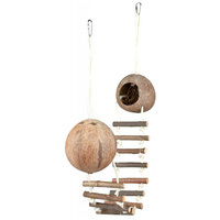 Trixie kókusz odú létrával hörcsögöknek, egereknek #2