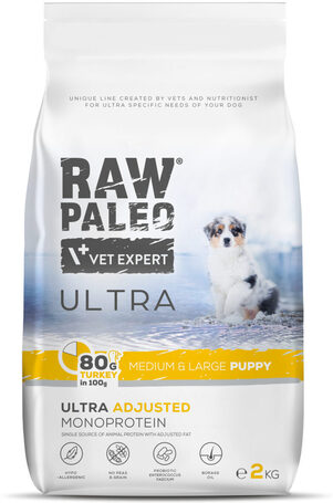 Raw Paleo Ultra Puppy Medium & Large Turkey