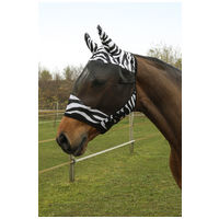 Covalliero RugBe Zebra légymaszk fülvédővel #2