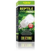 Exo Terra Reptile UVB 100 Compact Bulb – Trópusi terráriumi izzó #6