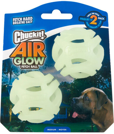 Chuckit! Max Glow Air Fetch Ball pakk