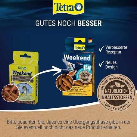 Tetra Weekend díszhaltáp