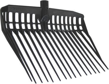 Kerbl EcoFork almozó- és trágyázó villa szinte törhetetlen műanyagból