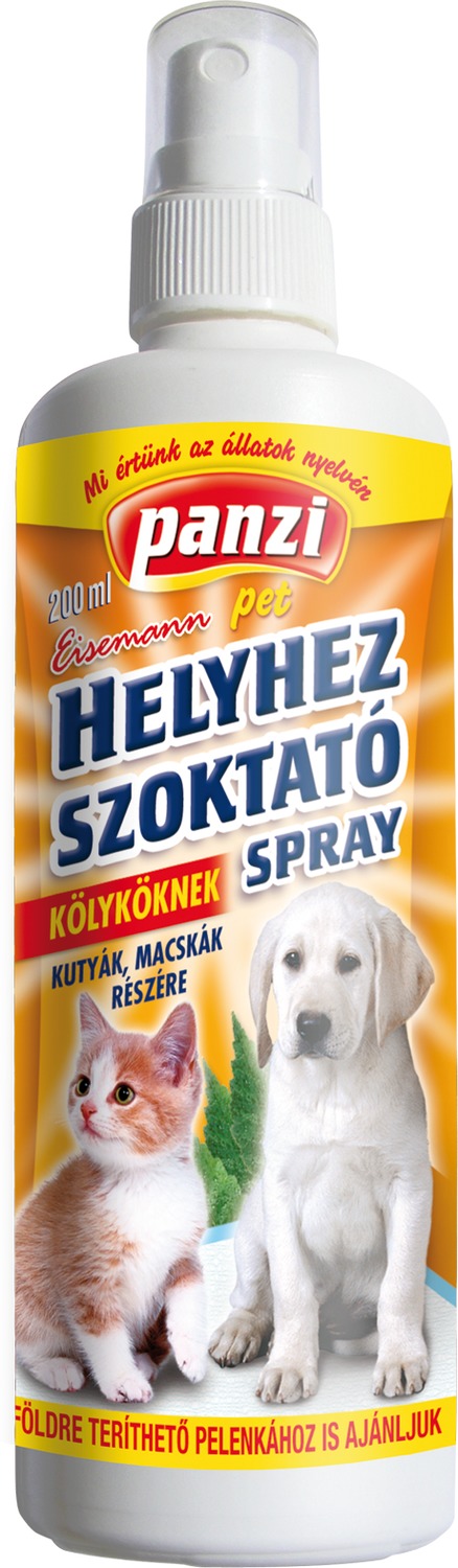 Panzi spray pentru obișnuință pentru căței și pisici