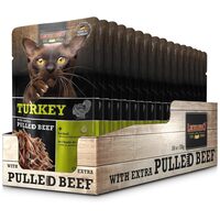 Leonardo Turkey pliculeţ cu curcan si carne de vită fâșii