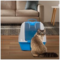 Netta Maxi kabrió tetős, könnyen tisztítható macska WC #17