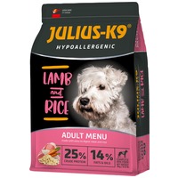 Julius-K9 Hypoallergenic Adult Lamb & Rice | Bárányhúsos és rizses száraztáp érzékeny emésztésű kutyáknak
