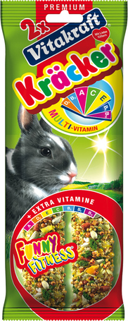 Vitakraft Kracker multivitaminos ínyenc dupla rúd nyúlnak