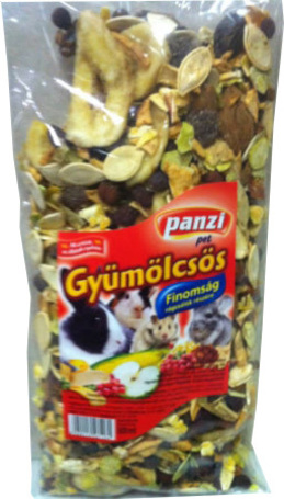 Panzi gyümölcsös finomság rágcsálóknak
