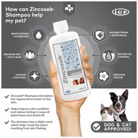Zincoseb sampon viszkető és/vagy korpázó (seborrhoea) bőrre kutyáknak és macskáknak #4