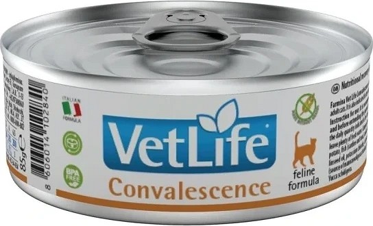Vet Life conservă dietetică pentru pisici în convalescență