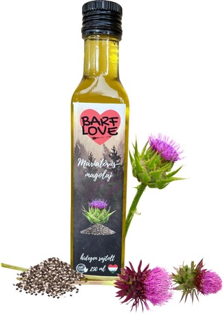 Barf Love 100% máriatövismag olaj kutyáknak - hidegen sajtolt