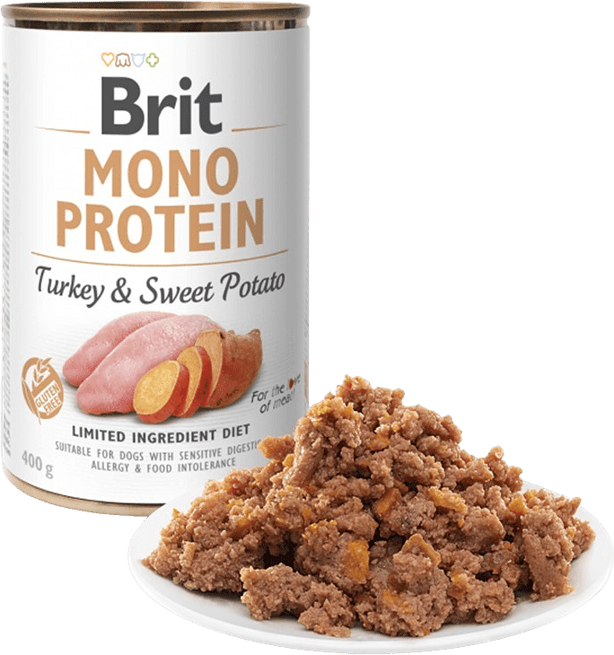 Conservă Brit Mono Protein Turkey & Sweet Potato - zoom