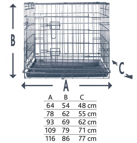 Trixie fémketrec kutyáknak