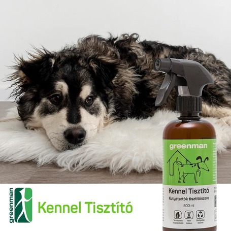Greenman kennel tisztító spray
