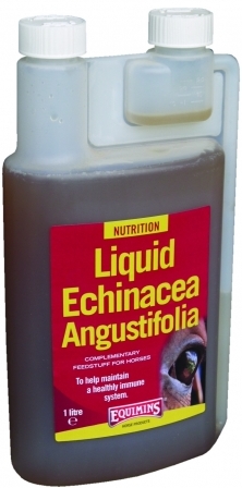 Equimins Echinacea Herb Liquid - Soluție pentru stimularea imunității cu echinaceea pentru cai