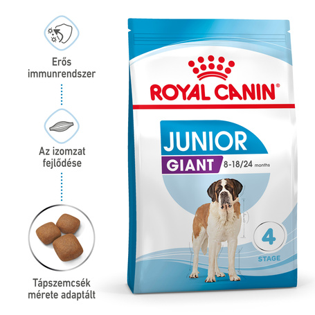 Royal Canin Giant Junior - óriás testű kölyök kutya száraz táp