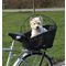 Trixie fekete kosár ráccsal kerékpárra