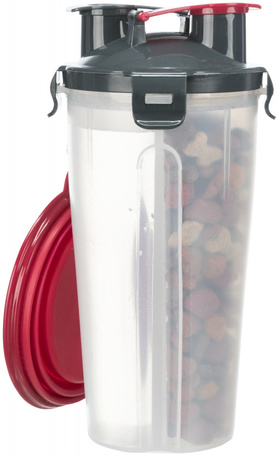 Trixie hordozható etető, itató és tároló egyben