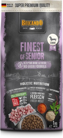 Belcando Finest Grain-Free Senior táp idősödő kutyák számára | Gabonamentes