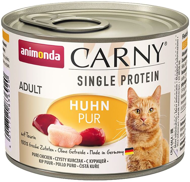 Animonda Carny Single Protein conservă de carne pură de pui pentru pisici