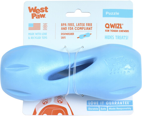 West Paw Qwizl - Jutalomfalattal tölthető rágóka