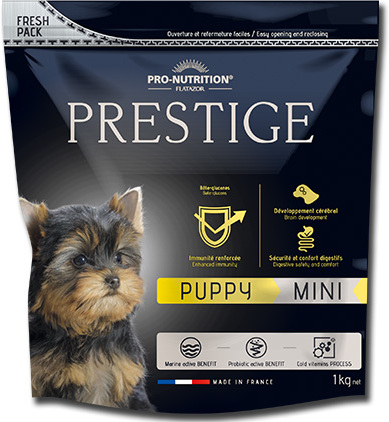 Pro-Nutrition Prestige Puppy Mini with Pork | Kölyöktáp | Kistestű fajtáknak