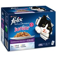 Felix Fantastic Junior aszpikos eledel kölyökmacskáknak #7