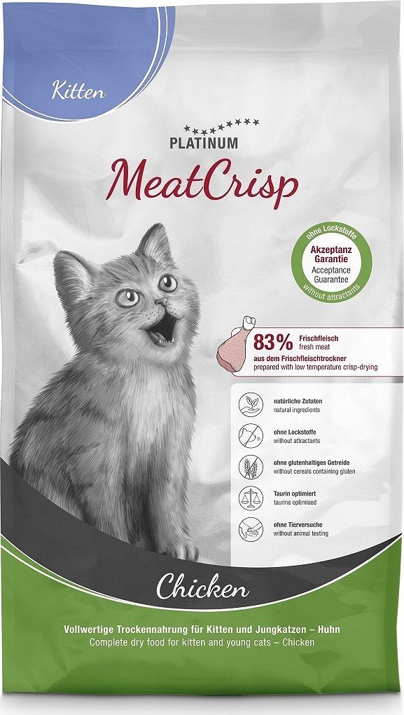 Platinum MeatCrisp Kitten Chicken pentru pisoi
