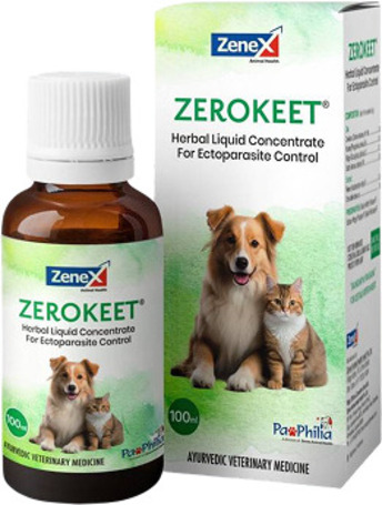 Zerokeet élősködők elleni oldat kutyáknak