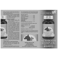 ByOrigin immunerősítő gomba kapszula 5 féle gyógygombával és Moringával #6