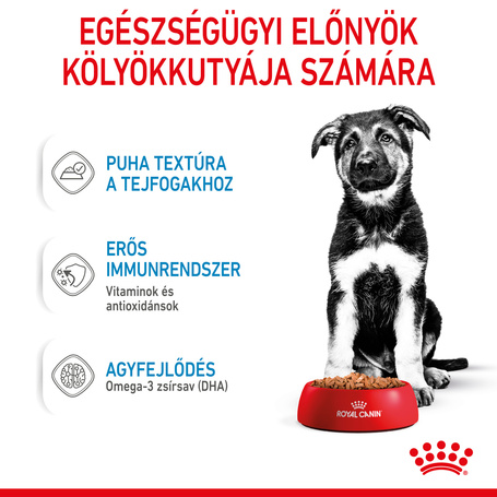 Royal Canin Maxi Puppy - Nedves táp nagytestű kölyök kutya részére