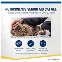NutriScience Senior Aid Multivitamin gél idős macskáknak #4