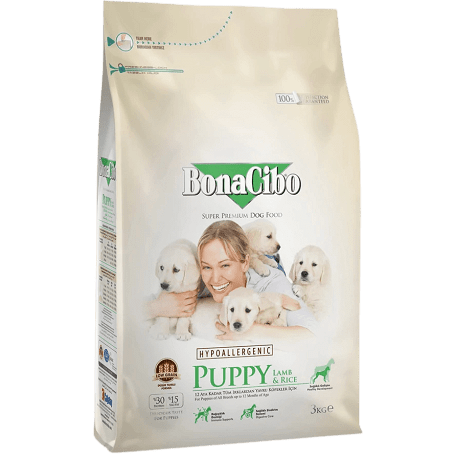 Bonacibo Puppy Dog Lamb & Rice