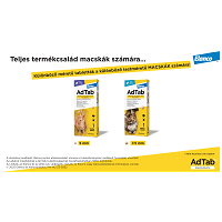 AdTab kullancs és bolha elleni rágótabletta macskáknak #13
