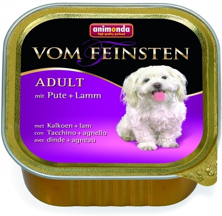 Animonda Vom Feinsten Adult – Pulyka- és bárányhúsos kutyaeledel